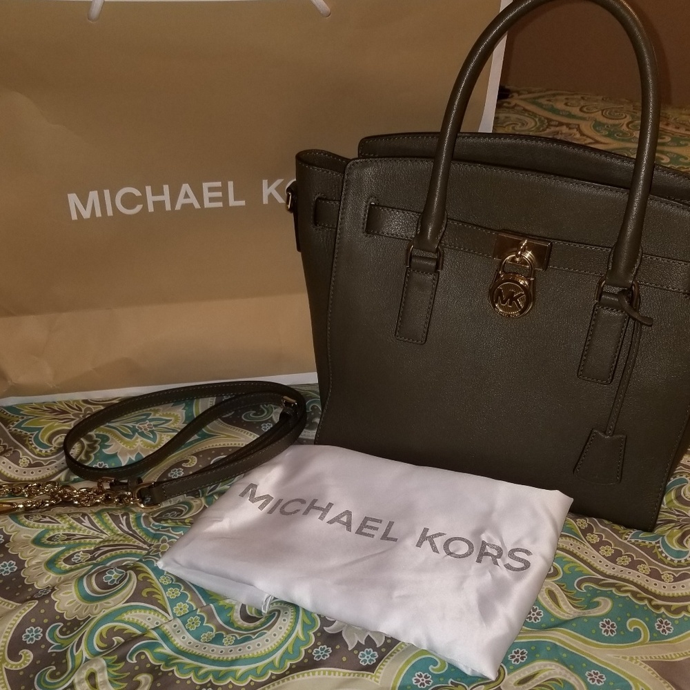Michael Kors Sage Green Purse